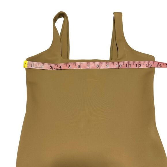 Good American Scuba Modern Tank Thong Pecan Bodysuit - Picture 8 of 8